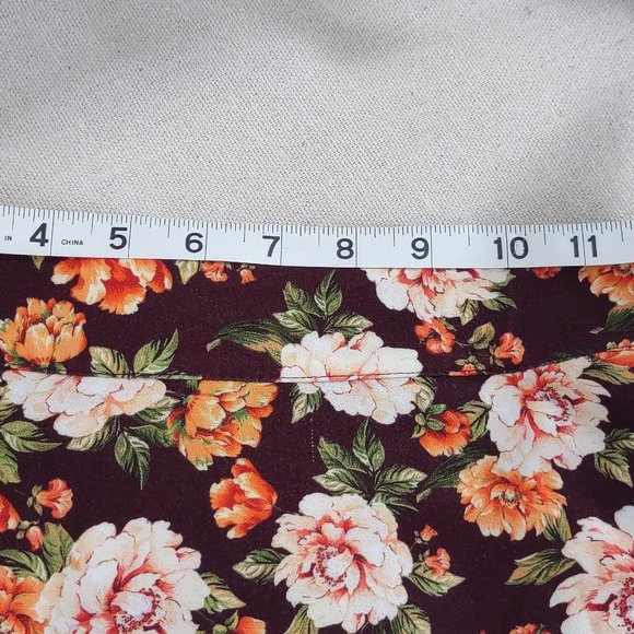 Farm Rio Patchwork Floral Printed Midi Skirt for Anthropologie Sz. Small - Picture 9 of 13